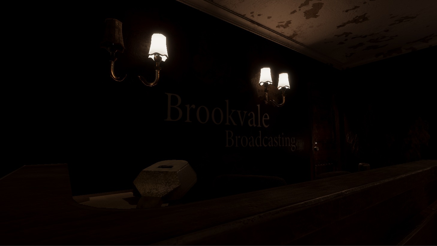 Frequencies — Radio station interior